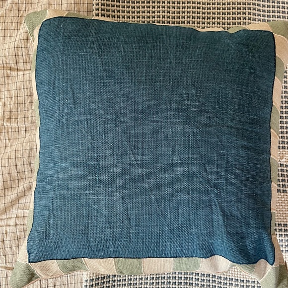 Sézane x Pangea cushion - Blue liberty print - Picture 4 of 5